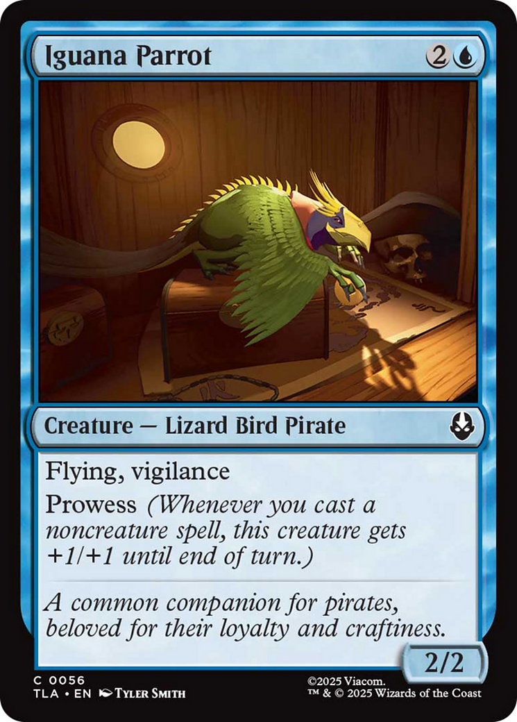 Iguana Parrot [Avatar: The Last Airbender] | Cards and Coasters CA