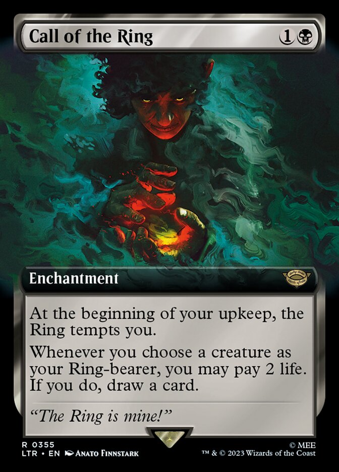 Call of the Ring (Extended Art) [The Lord of the Rings: Tales of Middle-Earth] | Cards and Coasters CA