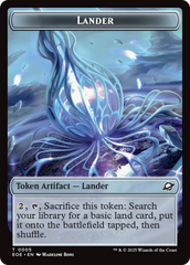 Robot // Lander (0005) Double-Sided Token [Edge of Eternities Tokens] | Cards and Coasters CA