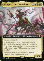 Vishgraz, the Doomhive (Extended Art) [Phyrexia: All Will Be One Commander] | Cards and Coasters CA