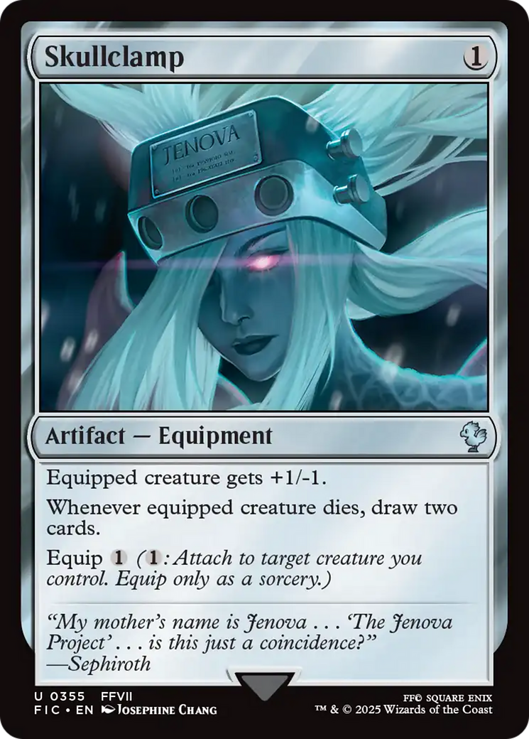 Skullclamp [FINAL FANTASY Commander] | Cards and Coasters CA