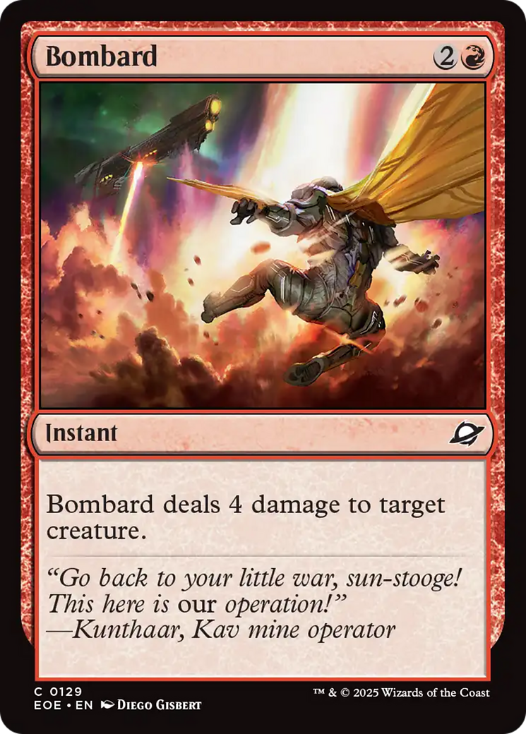 Bombard [Edge of Eternities] | Cards and Coasters CA