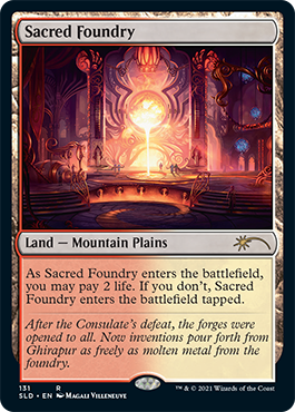 Sacred Foundry [Secret Lair Drop Series] | Cards and Coasters CA