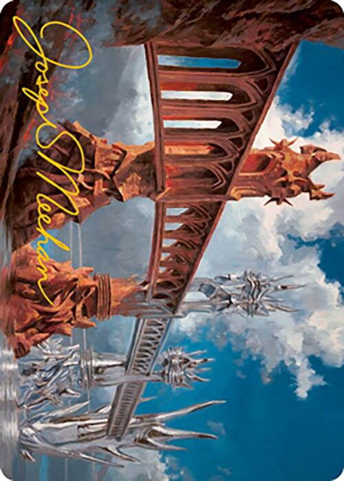 Silverbluff Bridge Art Card (Gold-Stamped Signature) [Modern Horizons 2 Art Series] | Cards and Coasters CA