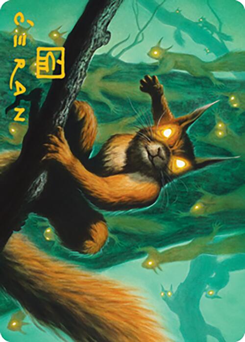 Chatterstorm Art Card (Gold-Stamped Signature) [Modern Horizons 2 Art Series] | Cards and Coasters CA