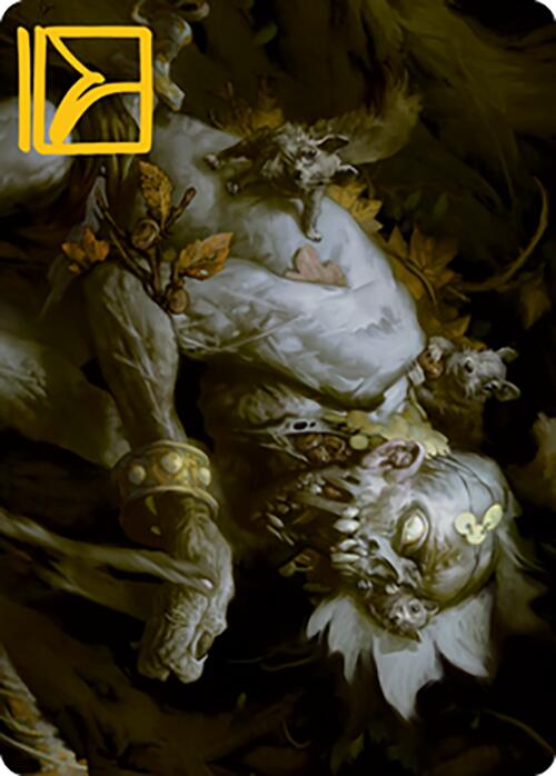 Nested Shambler Art Card (Gold-Stamped Signature) [Modern Horizons 2 Art Series] | Cards and Coasters CA