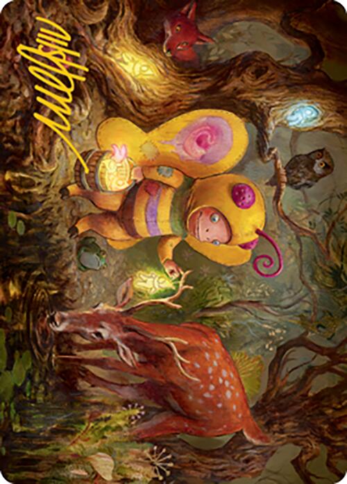 Glimmer Bairn Art Card (Gold-Stamped Signature) [Modern Horizons 2 Art Series] | Cards and Coasters CA