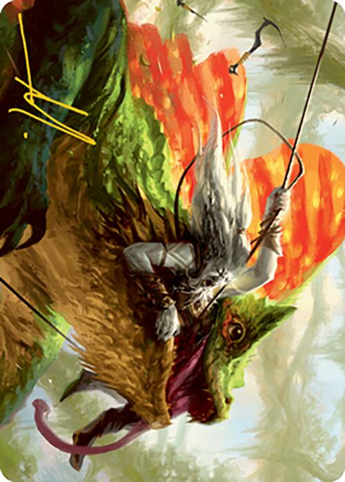 Captured by Lagacs Art Card (Gold-Stamped Signature) [Modern Horizons 2 Art Series] | Cards and Coasters CA