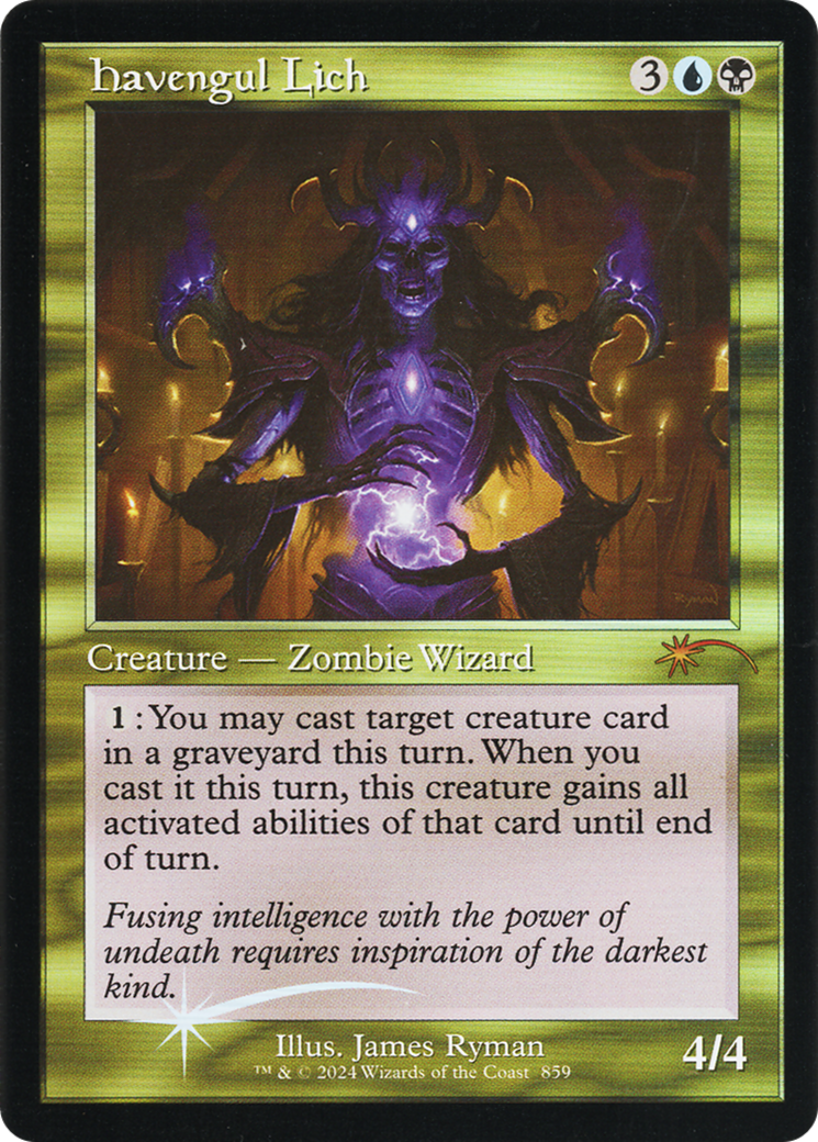 Havengul Lich (Retro Frame) [Secret Lair Drop Series] | Cards and Coasters CA