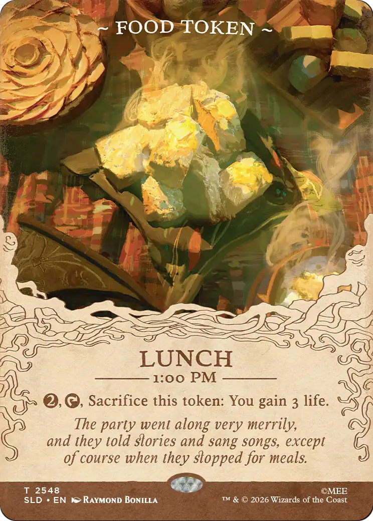 Food Token (2548) [Secret Lair Drop Series] | Cards and Coasters CA