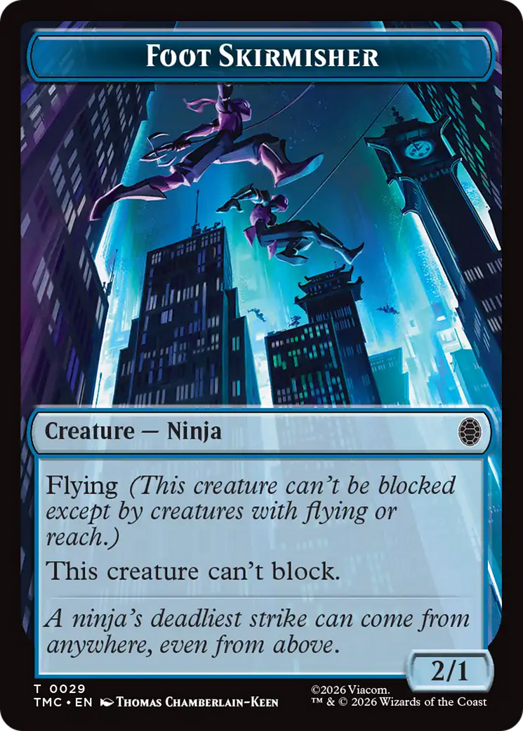 Foot Skirmisher [Teenage Mutant Ninja Turtles Commander] | Cards and Coasters CA
