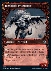Fangblade Brigand // Fangblade Eviscerator (Showcase Equinox) [Innistrad: Midnight Hunt] | Cards and Coasters CA