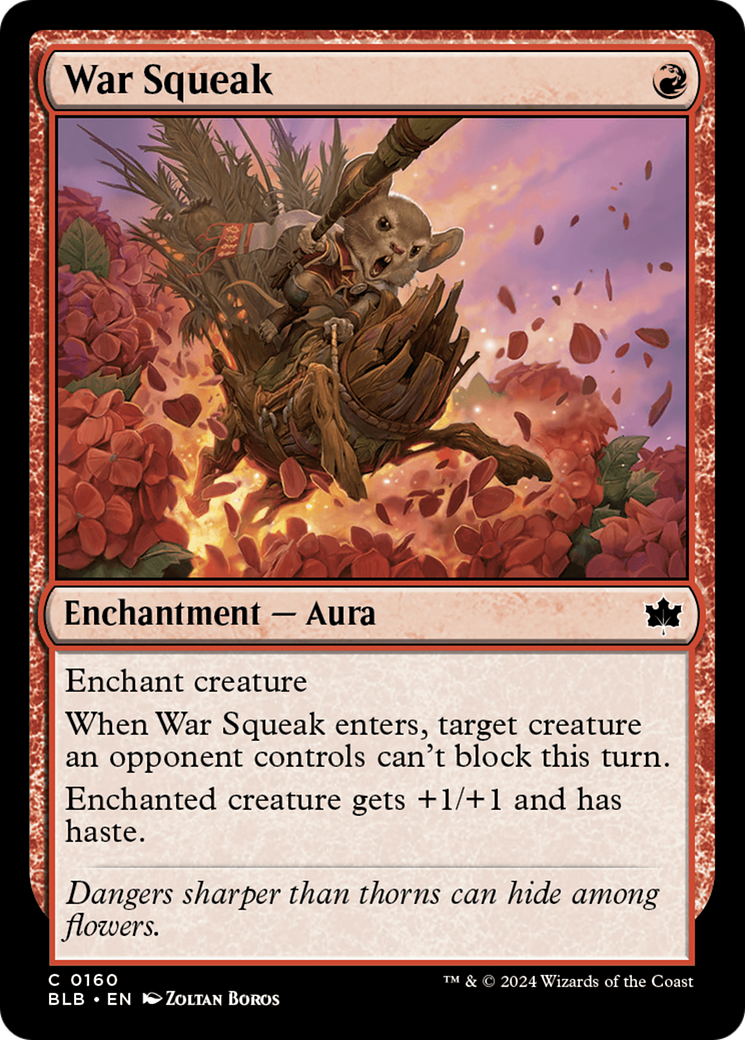 War Squeak [Bloomburrow] | Cards and Coasters CA