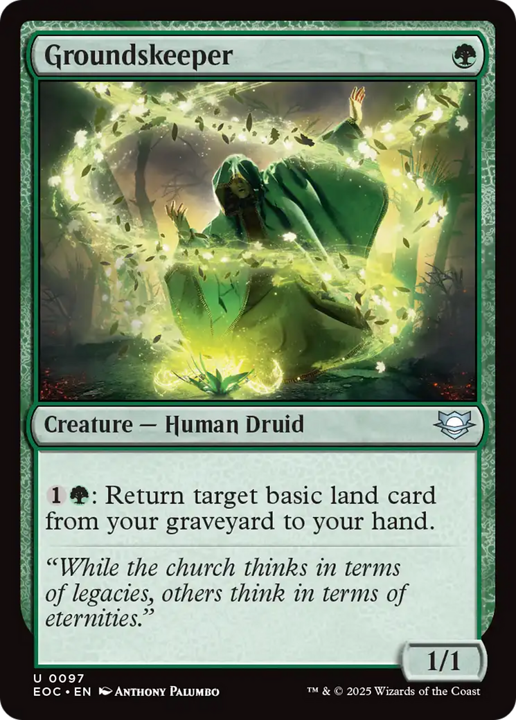 Groundskeeper [Edge of Eternities Commander] | Cards and Coasters CA