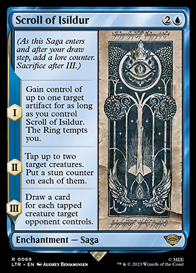 Scroll of Isildur [The Lord of the Rings: Tales of Middle-Earth] | Cards and Coasters CA