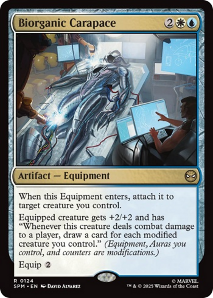 Biorganic Carapace [Marvel's Spider-Man] | Cards and Coasters CA