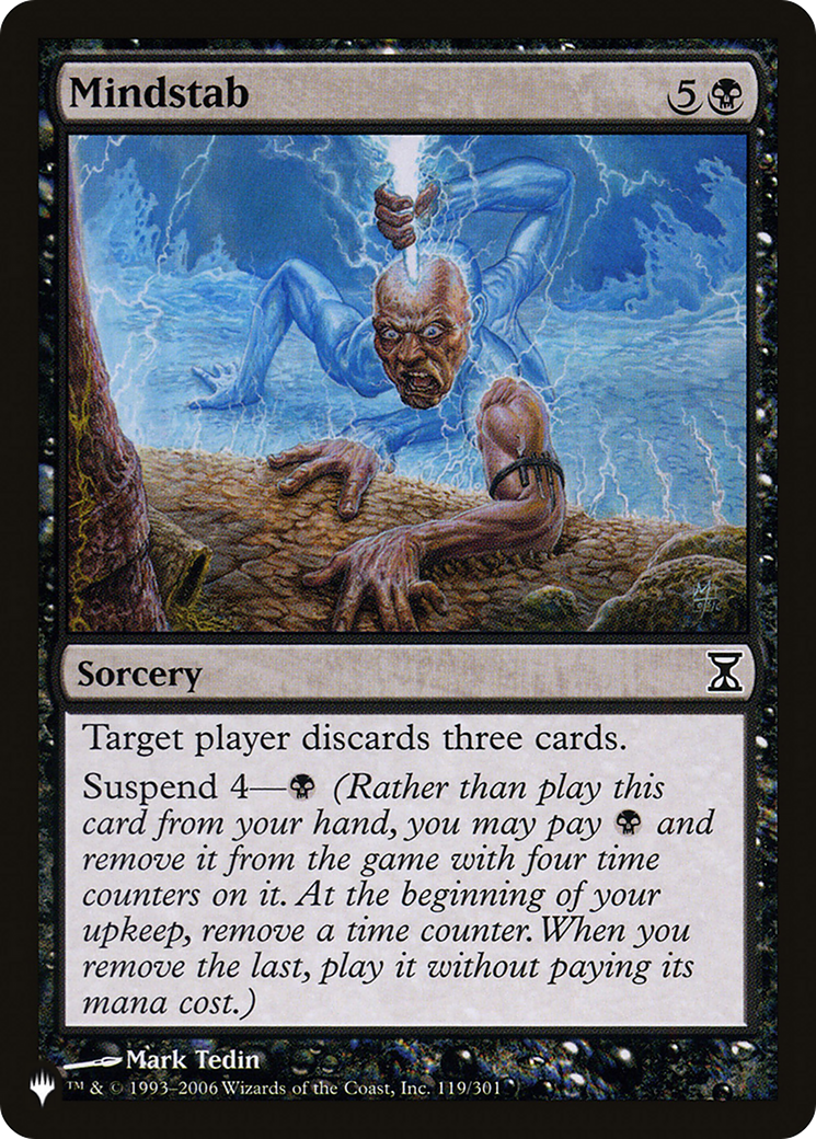 Mindstab [The List] | Cards and Coasters CA