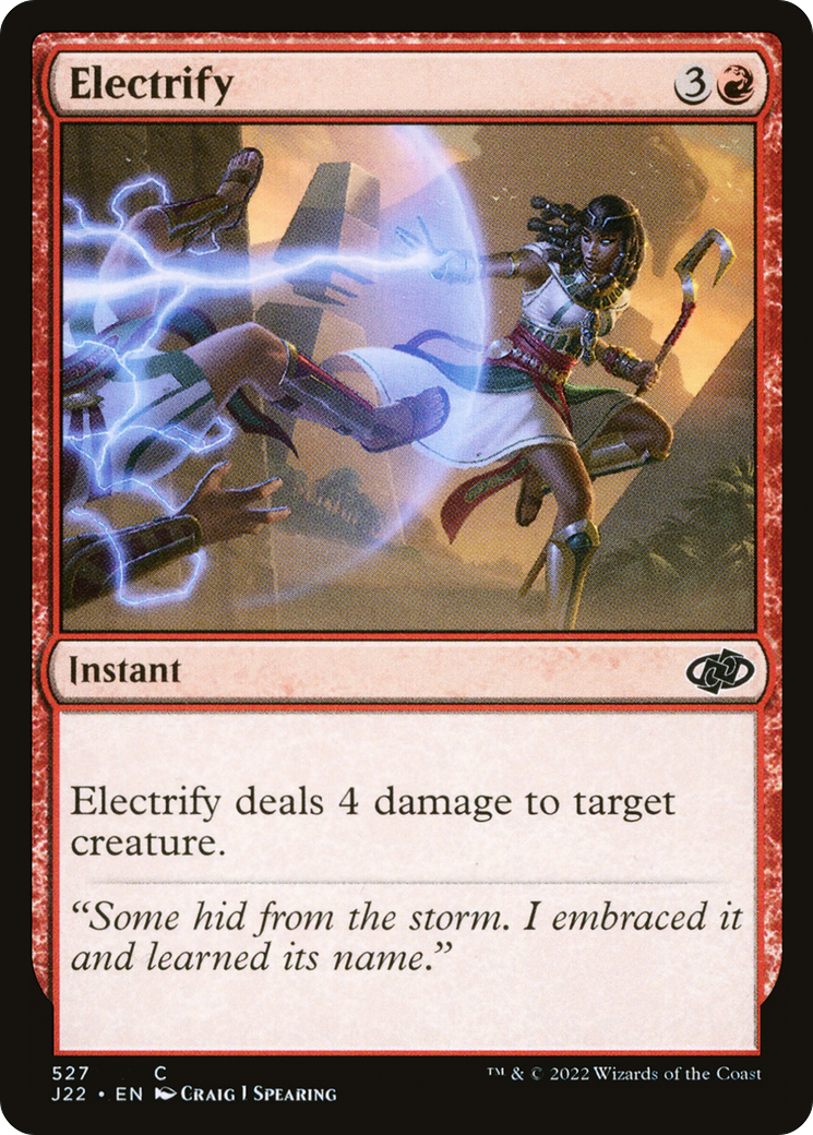 Electrify [Jumpstart 2022] | Cards and Coasters CA