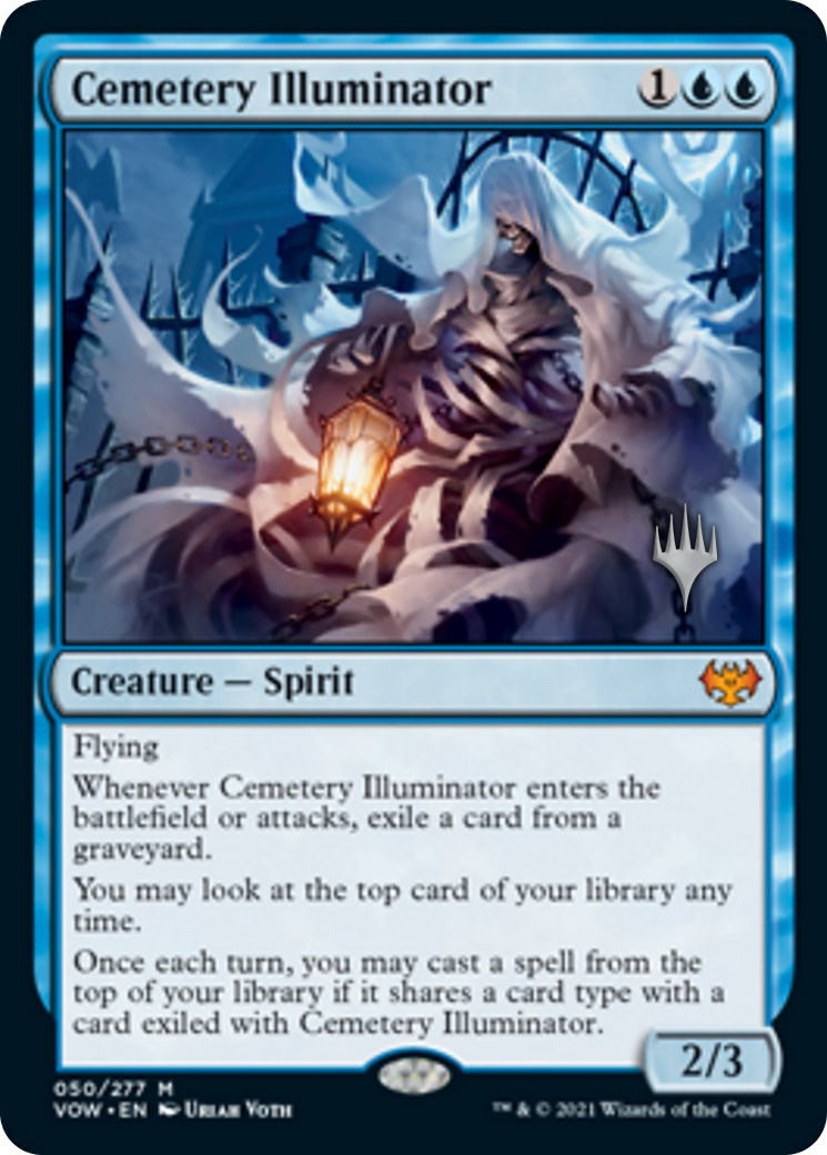 Cemetery Illuminator (Promo Pack) [Aetherdrift Promos] | Cards and Coasters CA