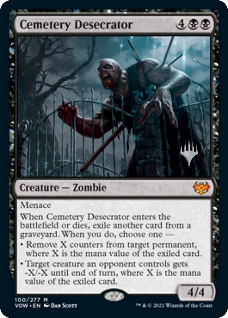 Cemetery Desecrator [Aetherdrift Promos] | Cards and Coasters CA