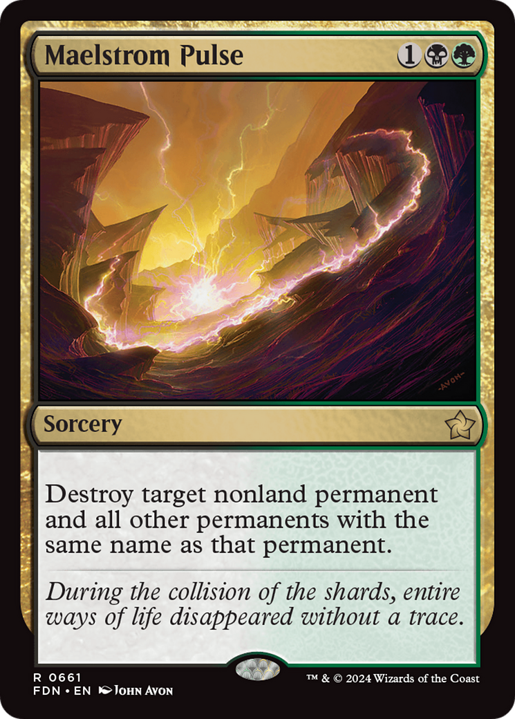 Maelstrom Pulse [Foundations] | Cards and Coasters CA