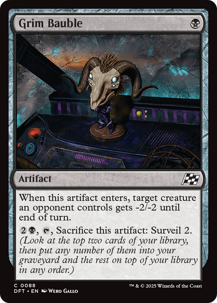 Grim Bauble [Aetherdrift] | Cards and Coasters CA