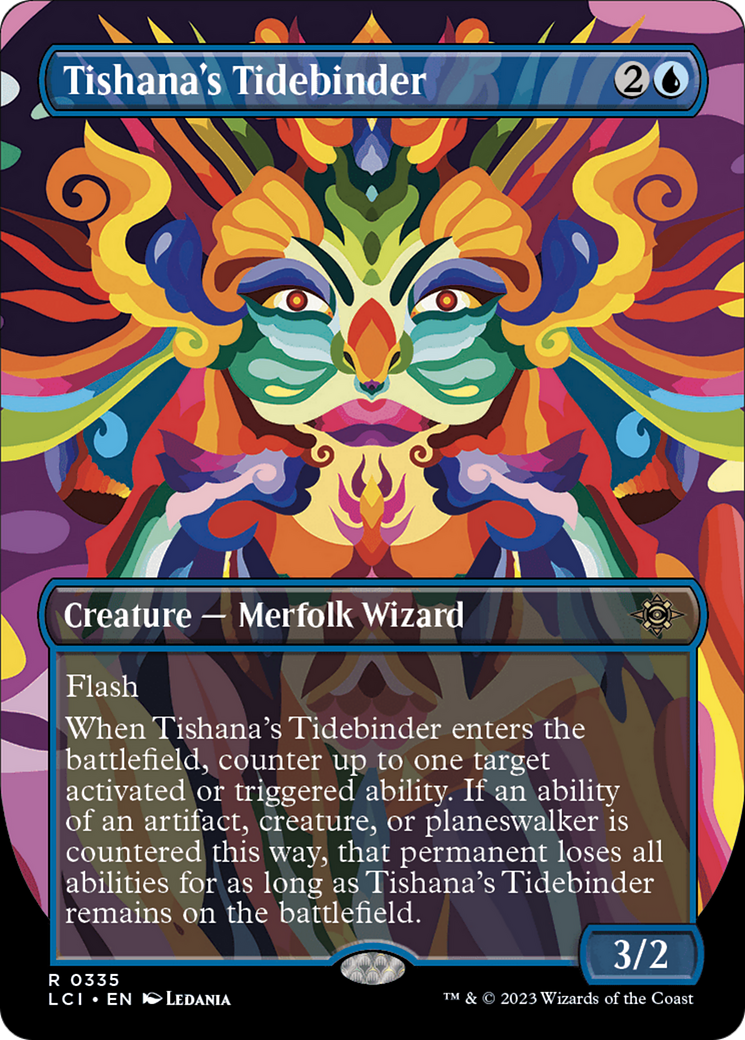 Tishana's Tidebinder (Borderless) [The Lost Caverns of Ixalan] | Cards and Coasters CA