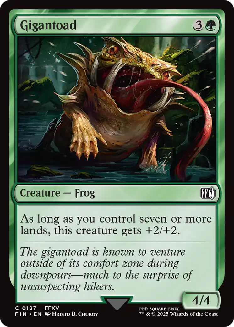 Gigantoad [FINAL FANTASY] | Cards and Coasters CA
