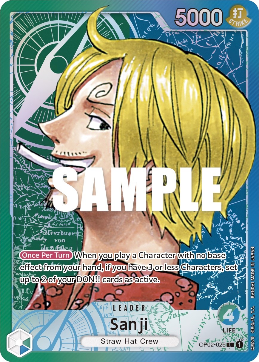 Sanji (Alternate Art) [Paramount War] | Cards and Coasters CA