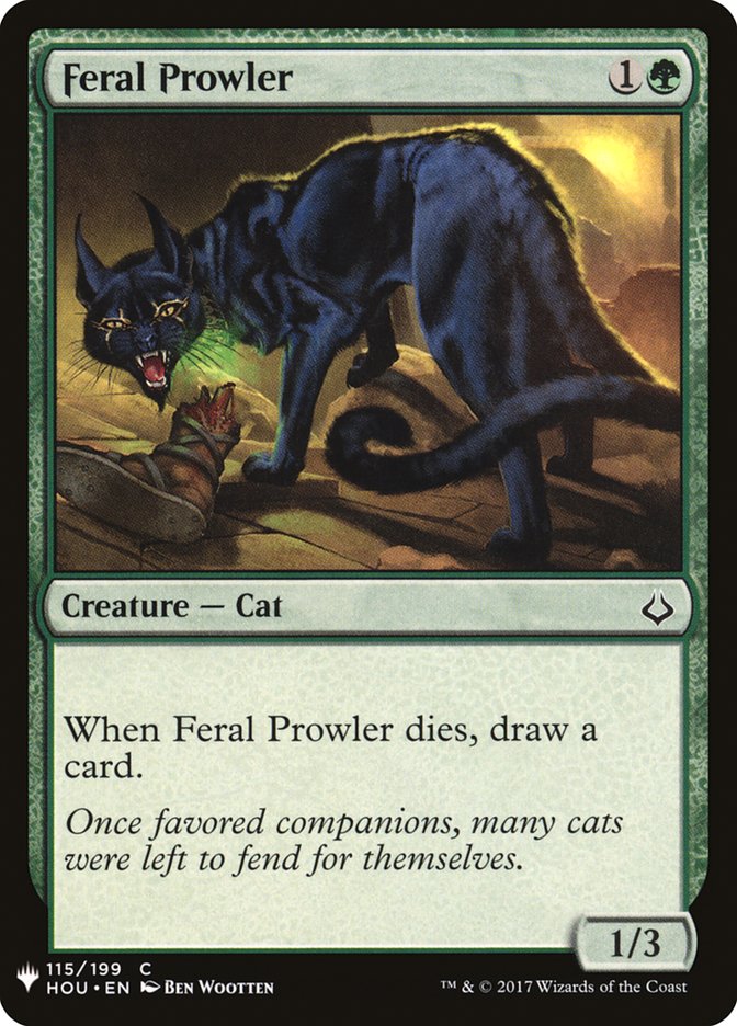 Feral Prowler [Mystery Booster] | Cards and Coasters CA