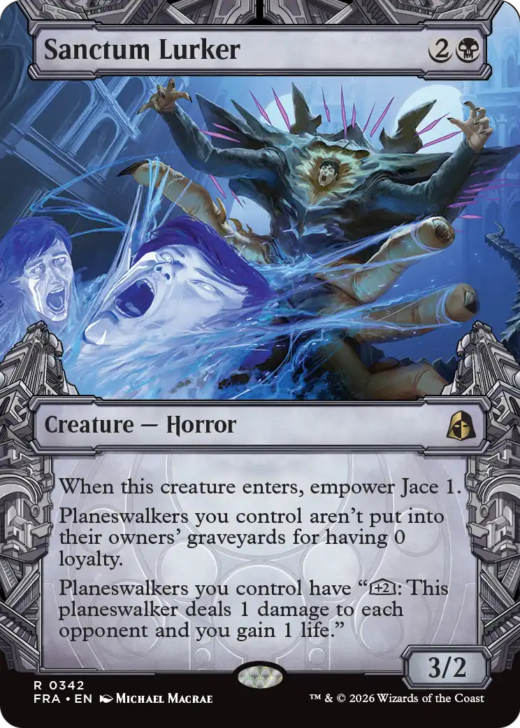 Sanctum Lurker (Showcase) [Reality Fracture] | Cards and Coasters CA