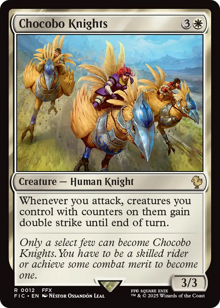 Chocobo Knights [FINAL FANTASY Commander] | Cards and Coasters CA