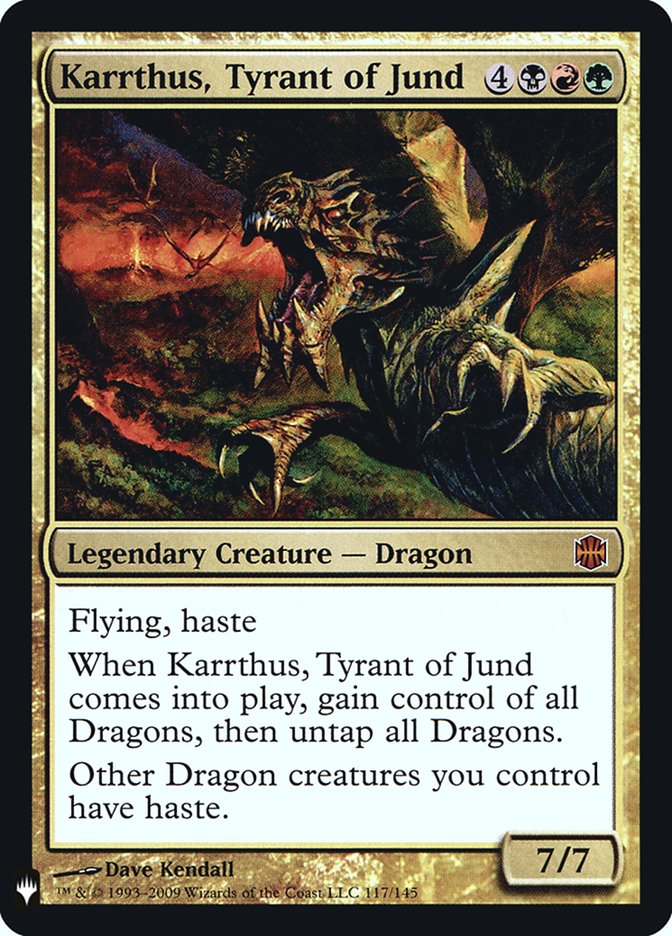 Karrthus, Tyrant of Jund [Mystery Booster] | Cards and Coasters CA