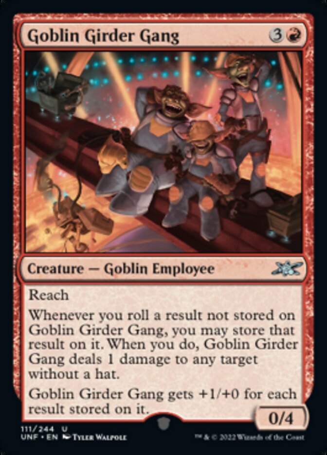 Goblin Girder Gang [Unfinity] | Cards and Coasters CA