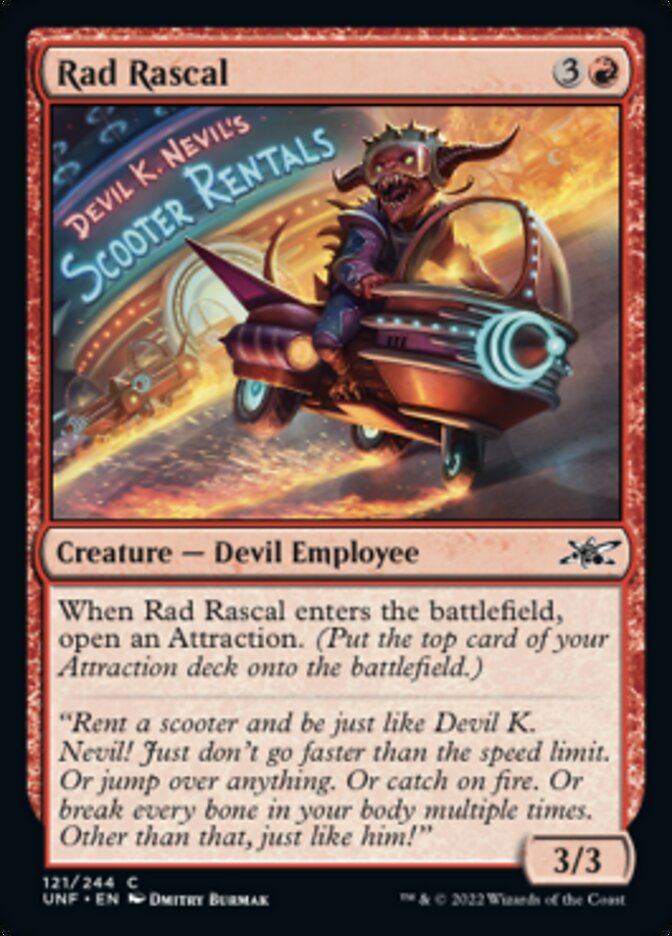 Rad Rascal [Unfinity] | Cards and Coasters CA