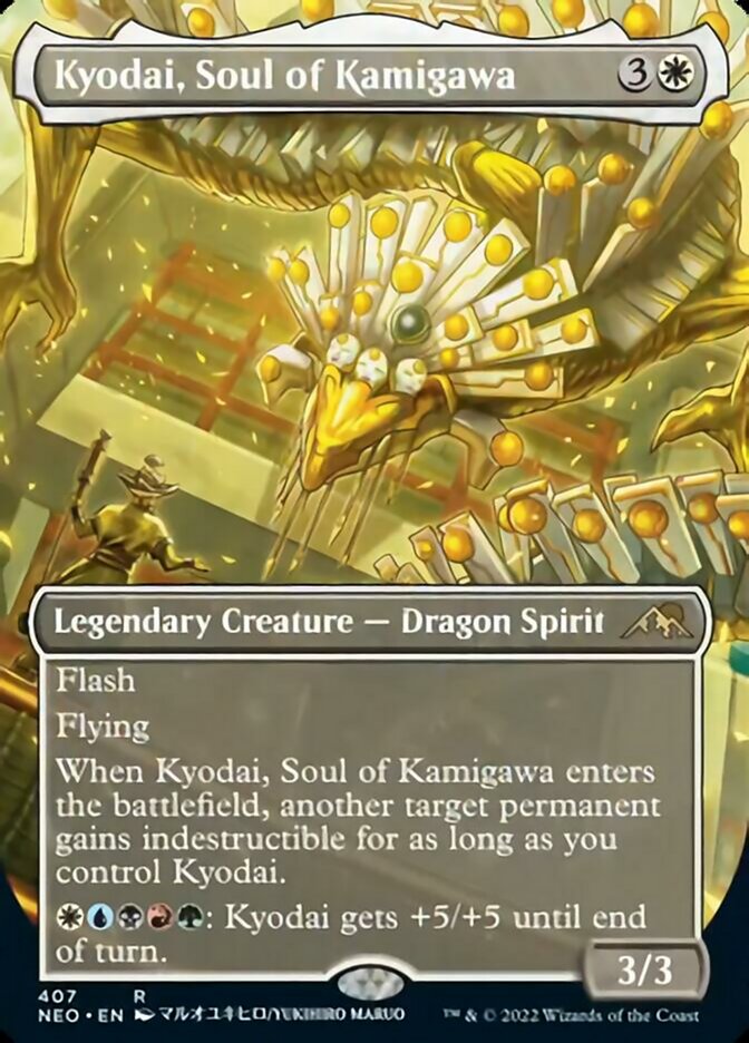 Kyodai, Soul of Kamigawa (Borderless Alternate Art) [Kamigawa: Neon Dynasty] | Cards and Coasters CA