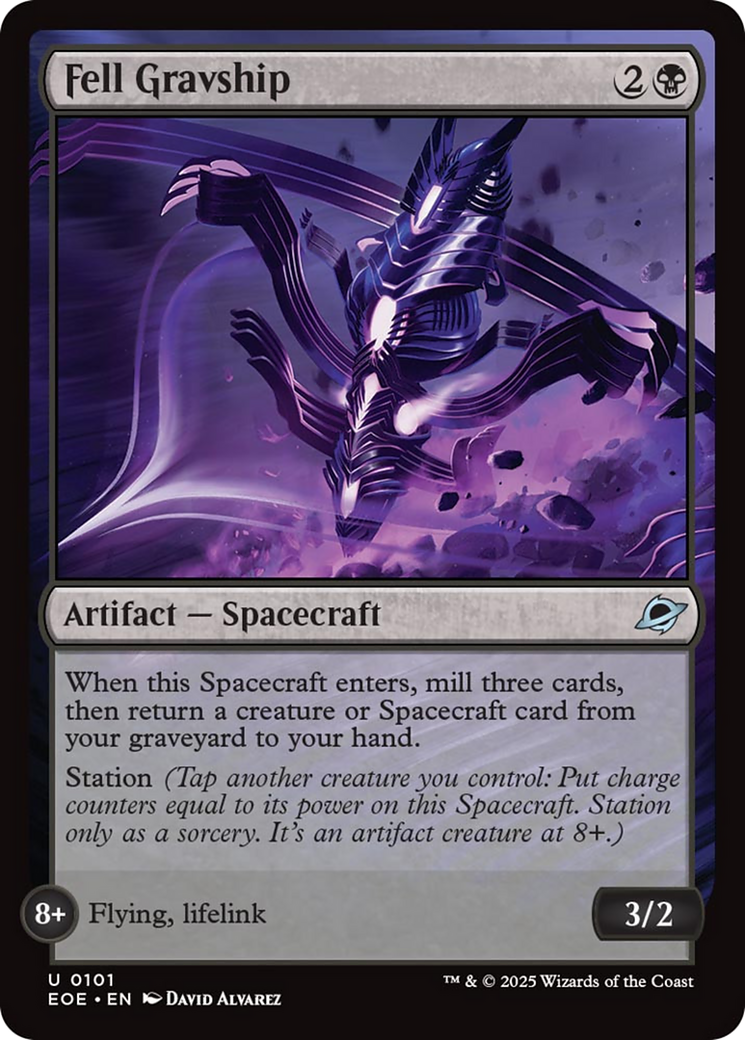 Fell Gravship [Edge of Eternities] | Cards and Coasters CA