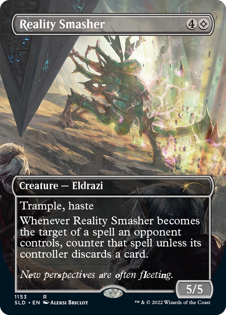 Reality Smasher (Borderless) [Secret Lair Drop Series] | Cards and Coasters CA
