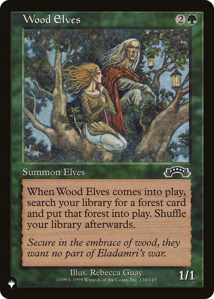 Wood Elves [The List Reprints] | Cards and Coasters CA