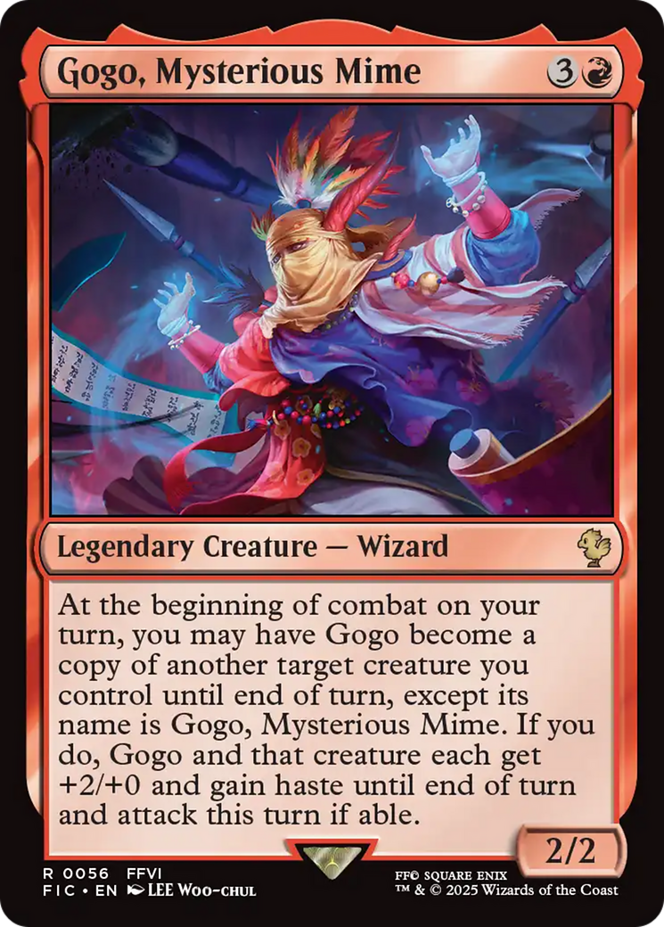 Gogo, Mysterious Mime [FINAL FANTASY Commander] | Cards and Coasters CA