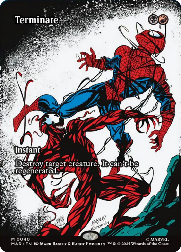 Terminate [Marvel's Spider-Man: Eternal-Legal] | Cards and Coasters CA