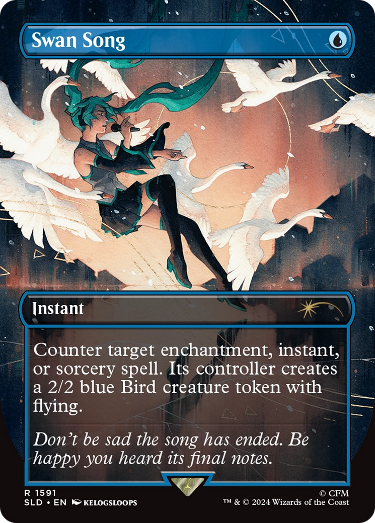 Swan Song (1591) [Secret Lair Drop Series] | Cards and Coasters CA