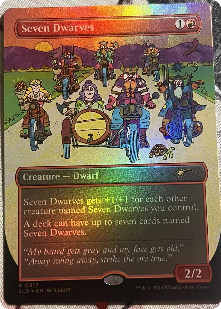 Seven Dwarves (0817) [Secret Lair Drop Series] | Cards and Coasters CA