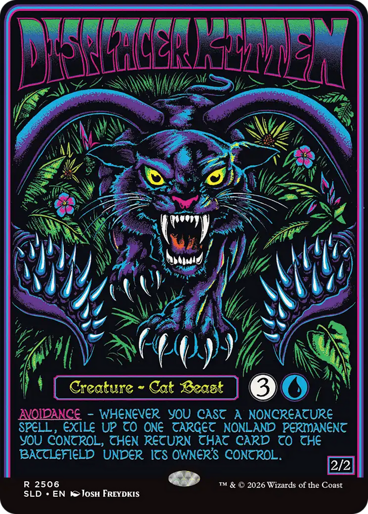 Displacer Kitten [Secret Lair Drop Series] | Cards and Coasters CA