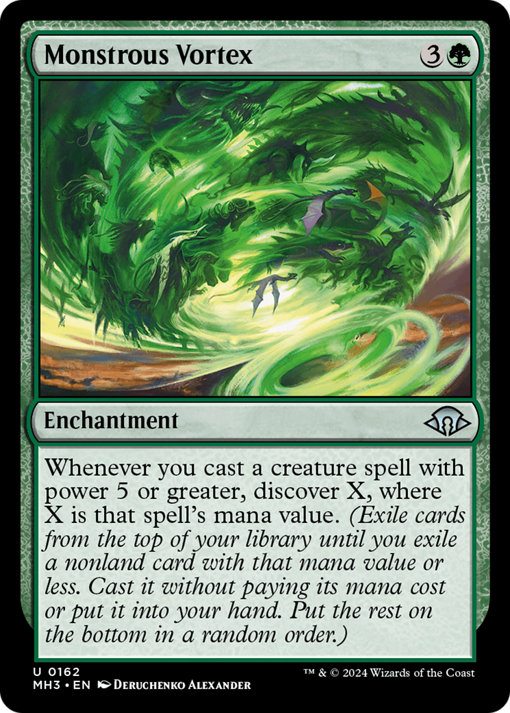 Monstrous Vortex [Modern Horizons 3] | Cards and Coasters CA