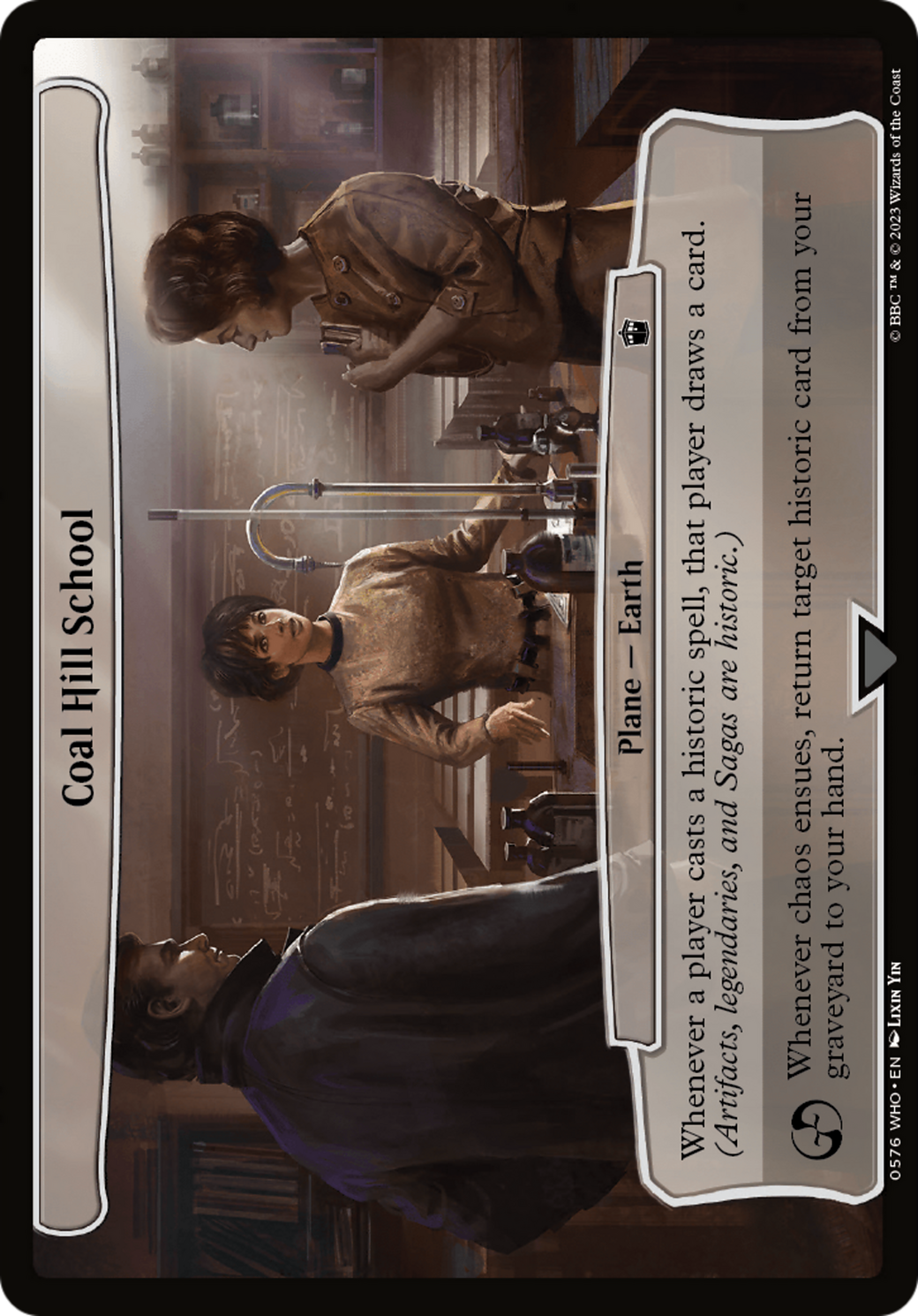 Coal Hill School [Doctor Who] | Cards and Coasters CA