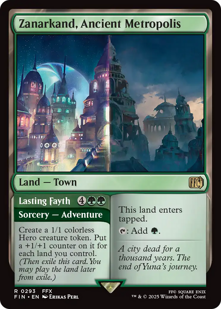 Zanarkand, Ancient Metropolis [FINAL FANTASY] | Cards and Coasters CA