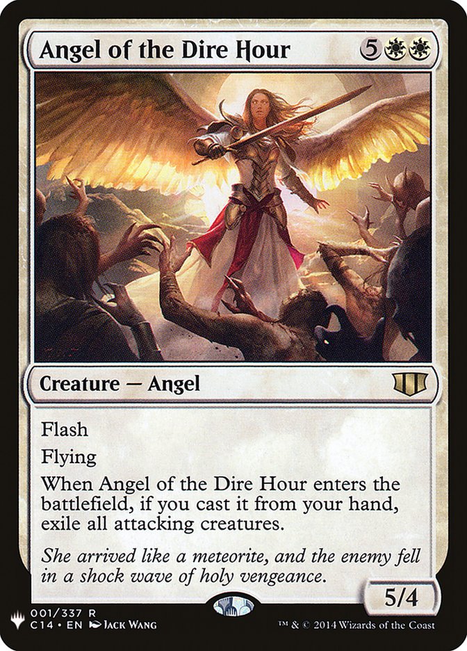 Angel of the Dire Hour [Mystery Booster] | Cards and Coasters CA