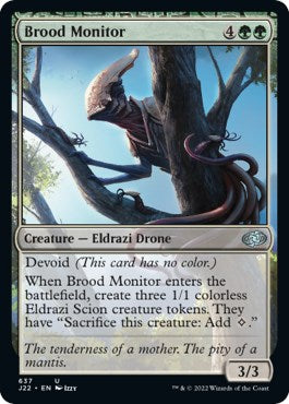 Brood Monitor [Jumpstart 2022] | Cards and Coasters CA