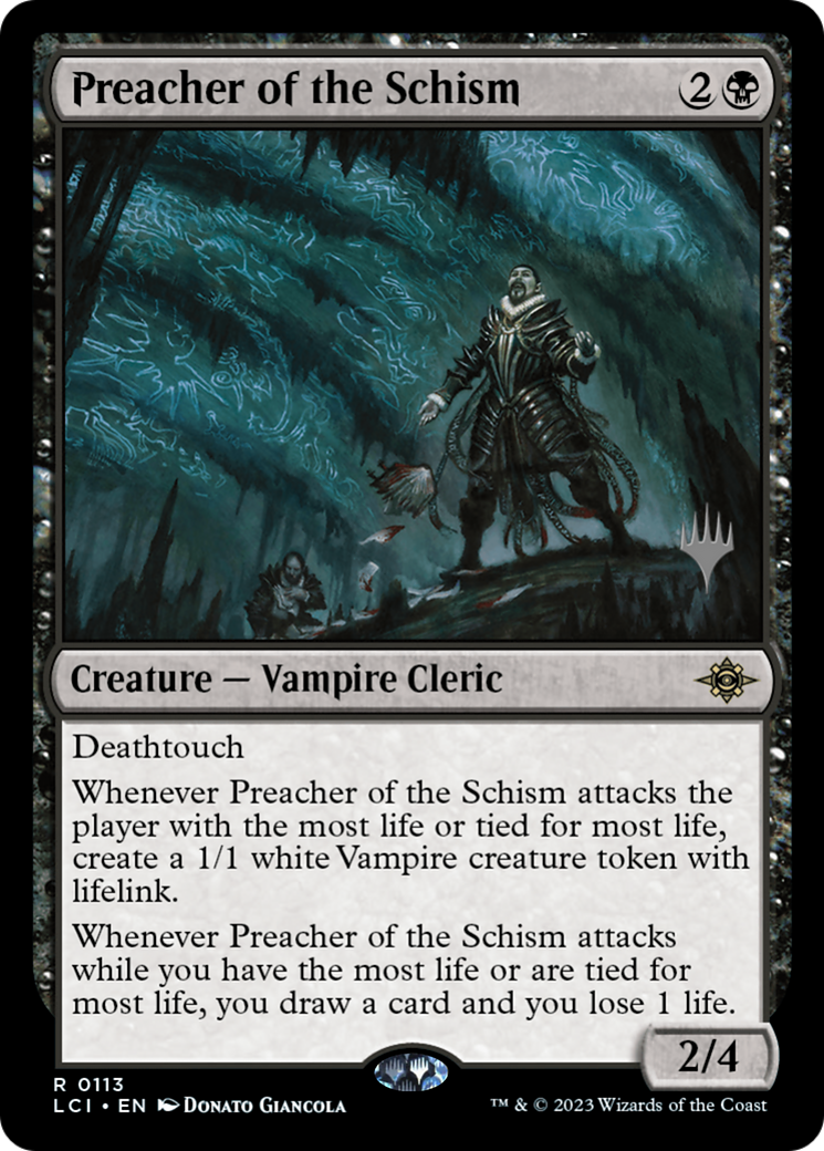 Preacher of the Schism (Top 8) [Store Championships 2025] | Cards and Coasters CA